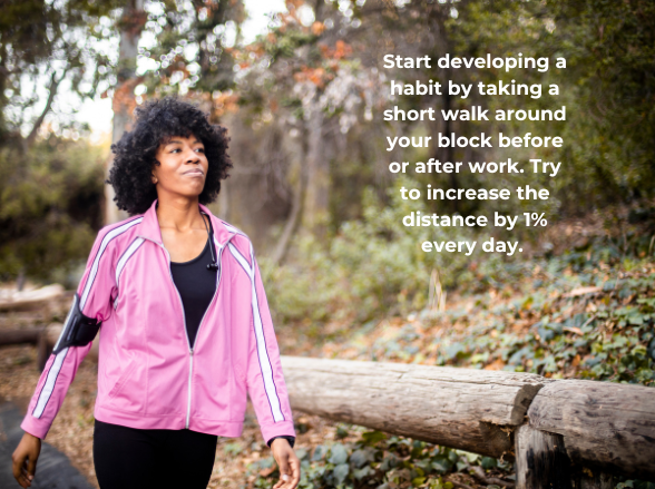 create a walking habit